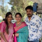 Samyuktha Shanmughanathan Instagram - Happy happy anniversary ♥️♥️ @khushsundar mam and sundar C Sir ! #powercouple 💥💥