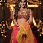 Samyuktha Shanmughanathan Instagram - Junior super stars finale!! Pc : @teamcreators Outfit : @studio149 Jewelry: @pothysswarnamahal