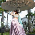 Samyuktha Shanmughanathan Instagram - Weekend vibes ♥️ Concept / show producer : Shamini Shankar @shamini_shankar_official Photography : Jenovin @crackjackphotography Costume by : Ester Rani @thorkal_couture_official Makeup & hair : Krish @krish_makeovers Jewellery: Jazz @chennai_jazz Location : Novotel omr @novotelchennaiomr