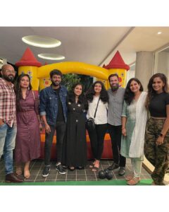 Samyuktha Shanmughanathan Instagram - Thank you for all ur love and wishes for Rayan ‘s 6th bday ! How time flies ! Can’t believe he’s gotten so big, scroll for few pics when he was so little🥰
Watch the video where I organize everything but forget the knife, and make the kiddies to sing again to buy time 😂😂 
some epic moments. 
Thank you thank you thank you much for all the  love, means sooo much to both of us ♥️