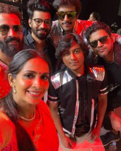 Samyuktha Shanmughanathan Instagram - BB Jodigal grand finale ! Thank u @vijaytelevision ♥️! @meramyakrishnan & @actornakkhul for being the best judges ever, and all my lovely co contestants . And @manichandra_official for tirelessly working on our concepts and his entire team of dancers who always motivated us! Just an amazing vibe ♥️ awesome memories made