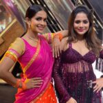 Samyuktha Shanmughanathan Instagram - It’s been an amazing journey with you partner @jithanramesh_official ! Thank you @manichandra_official for being so awesome and patient. Best team ever to work with ♥️ . And it’s the finale.