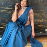 Samyuktha Shanmughanathan Instagram - iPhone clicks, no edits just some magical sunlight ♥️ @thestoryteller_india @vedya.hmua