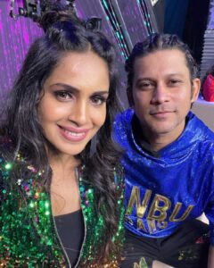 Samyuktha Shanmughanathan Instagram - Glitter & Glide ✨