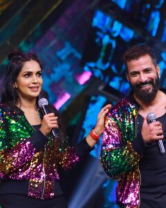 Samyuktha Shanmughanathan Instagram - Glitter & Glide ✨