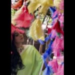 Sanam Shetty Instagram - Mohini 2.0 💚 . . . Shoot organised by @shamini_shankar_official Outfit @savinidii_official Photography & Video @murlee_photography MUH @ratnamakeupartist Draping @mahi_hairdo Jewellery @jcsjewelcreations Venue @dakshinachitra_heritagemuseum #tgif #comingup #latestshoot #greengirl #satinsaree #reels #reelinstagram #bts #funfriday