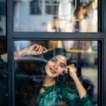 Sanchita Shetty Instagram - Love is the only thing that heals Everything ❤️ Photography captured by : @aaronprince_photography @tales_by_a 📸📸 Makeup-hairstyle : @makeup_by_jayanthi #salwar #salwarsuits #salwarkameez #green #peace #joy #love #sanchita #sanchitashetty #spreadlovepositivity ❤️