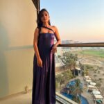 Sanchita Shetty Instagram - Throwback 💜 Photography : @officialmuhammedadil Costume designed by : : @slayofficialstudio @simarvinodh Makeup Hair : @anamica_hmua Event : @iifa #sanchita #sanchitashetty #spreadlovepositivity ❤️