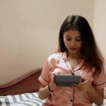 Sanjana Tiwari Instagram - In Ayurveda, the traditional system of medicine originating in India, night time rituals are considered an important part of maintaining overall health and well-being. These rituals are designed to even gift you beauty that comes from within! My night time routine is very special to me. These 3 drops therapy has changed many lives and I will not think twice to share and spread this Indian ayurvedic way of healing. Visit www.nabhisutra.com today! Have a happy healing.  #nabhisutra #healing #nightrituals #skincare #haircare #beauty #ayurveda #natural