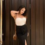 Sanjana Tiwari Instagram - When the party’s over Styled by @_divyakarthika The Leela Palace Chennai