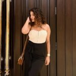 Sanjana Tiwari Instagram - When the party’s over Styled by @_divyakarthika The Leela Palace Chennai