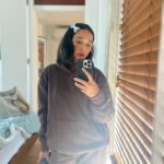 Sayani Gupta Instagram - Catching some morning light & chilling in my uniform! Thank you @airbnb for a warm cozy stay in #melbourne Oh and the neighbour’s cat! 🦘🤎🥥 Fitzroy, Melbourne