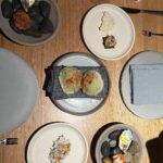 Sayani Gupta Instagram - Loved @sunda.melbourne Again wanted to eat here cause of Chef Khanh Nguyen. (Some of the best Master chef pressure tests)although he has left now. Food that looks like miniature paintings. @nitya_h & I ran a food marathon yesterday. Lune for breakfast, Mabu Mabu for lunch & Sunda for dinner! Must say we did pretty well! Like unbelievably well! 🍽️🏆🦀 @australia is a food paradise!
