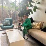 Sayani Gupta Instagram - Thank you @airbnb for this beautiful gift! Such a stunning modern home in the coolest spot in Melbourne! @australia In the beautiful @ampmfashions jacket! 😎