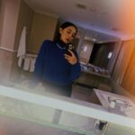Sayani Gupta Instagram - What’s a trip without some bathroom selfies! Especially in one bigger than most Bombay houses! In @sheetal_menon ‘s sweater. @shangrilasydney @australia @sydney #seeaustralia