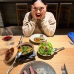 Sayani Gupta Instagram - Loved @sunda.melbourne Again wanted to eat here cause of Chef Khanh Nguyen. (Some of the best Master chef pressure tests)although he has left now. Food that looks like miniature paintings. @nitya_h & I ran a food marathon yesterday. Lune for breakfast, Mabu Mabu for lunch & Sunda for dinner! Must say we did pretty well! Like unbelievably well! 🍽️🏆🦀 @australia is a food paradise!