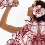 Scarlett Mellish Wilson Instagram - OFF TO MIAMI ! 🇺🇸 • @danielemahphotography This lovely lady is going to Miami in December. In fact 6 lovely ladies and their frocks will be going to Miami. This is called Anna 🌸 and were created in April and slowly tweaked and refined over time, a perfect blend of my figurative work and flowers. Thank you as always to my muse @scarlettwilsonofficial and the much overlooked and not very well regarded humble carnation. #flowers #fashion #fleur #figurative #photography #miami #artfair #scarlettwilson #art #flowerart #girlpower #flowergirl #carnationart #carmationflowers #portrait London, United Kingdom