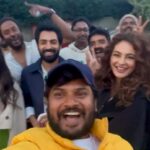 Seerat Kapoor Instagram - All smiles as we wrap the first schedule of London! Sending you guys all our love and energy with captain @tsriramadittya and the entire cast and crew ♥️ @imsharwanand missed you the most in frame! 🤗 @peoplemediafactory ⭐️