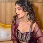 Seerat Kapoor Instagram - In this exquisite sari ensemble modified as a contemporary wrap around dhoti by the warmest and artistic @shravankummar It was an absolute honour to grace an appearance for the naksha bandi weavers and their craftsmanship. Thank you for having me ♥️ Makeup @makeupbykamaljeet Hair @kandco_beautylounge Jewellery @neesa.jewels Photography @atulyachitr @atulr
