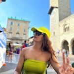 Shakti Mohan Instagram - Trying to order food in Italian 🍝🤌🏼😆 Pizza here just stole my heart 🤤🇮🇹 P.S - Had to always ask for Pepperoncini 🌶️🫡 @italiait