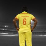 Shanthanu Bhagyaraj Instagram - Let’s Bleed Yellow 💛 @chennairhinos_cclt20 @cclt20 #ccl #ccl2023 #chennairhinos Shaheed Veer Narayan Singh International Cricket Stadium Raipur