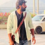 Shanthanu Bhagyaraj Instagram - Bengaluruuu 💚 #ccldiaries #chennairhinos #ccl #cricket #travel Banglore International Airport
