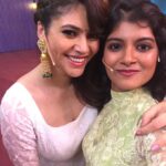 Sherin Instagram - With our gorgeous @sherinshringar 😍✨ This week in #cookwithcomali4 Watch #cwc4 today and tomorrow at 9:30 pm on @vijaytelevision Thank you sooo much for the opportunity @ravoofa.h.k mam 🤍and @parthiv.mani anna 🤩