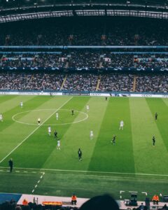 Shibani Dandekar Instagram - There is just nothing like sport! To witness people come together in support of their team is pure magic! The energy in the stadium last night was electric! What an experience and what a game! ManCity you were 🫶🏾 all the best in Istanbul! 

photos by the greatest @sebporter 
Thank you 💙 
@etihad #etihad 
@mancity #mancity 

outfit by my girl @kanikagoyallabel @goyalkanika 🤍
Farhan’s Coat @sshomme 
Shoes @dmodotofficial