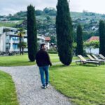 Shivaleeka Oberoi Instagram - Swiss state of mind!🇨🇭✨ #switzerland #europetravel #beautifuldestinations #interlaken #lakethun #swissalps #eurotrip Interlaken, Switzerland