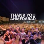 Shreya Ghoshal Instagram - Say with me #LimdiGaameGaadiMali .. Mad time in Ahmedabad performing at the amazing #BJBeats BJ Medical College. What a night!!