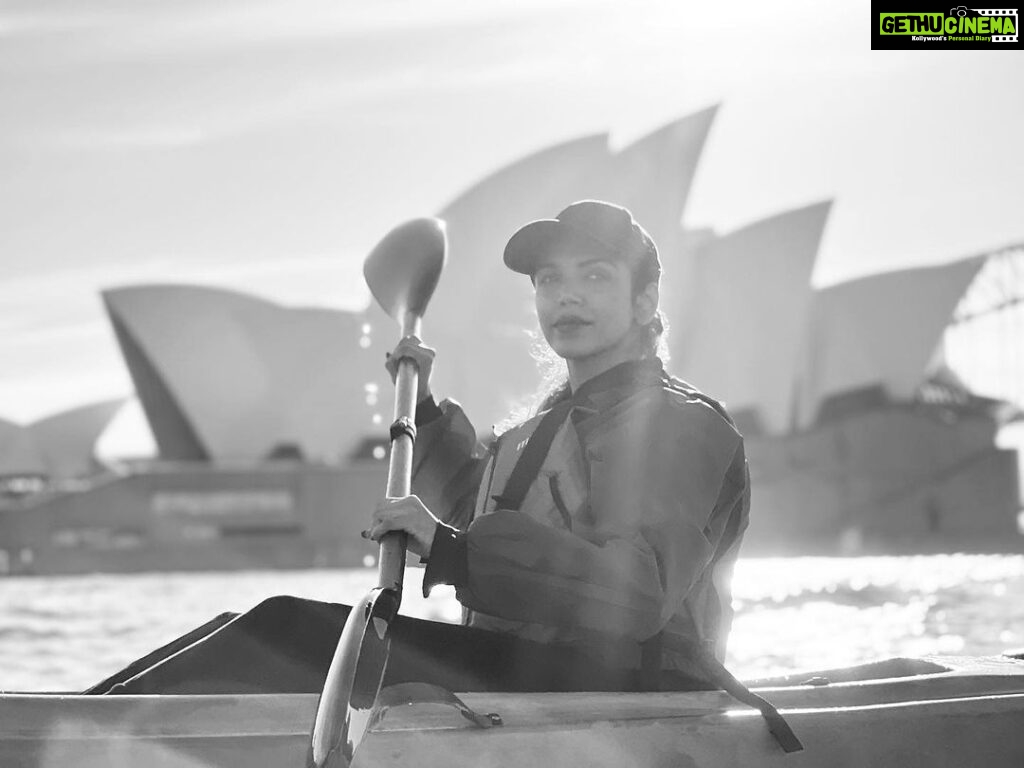 Shriya Pilgaonkar Instagram - G’day from down under 😉🚣🏻‍♀️🙋🏻‍♀️ 💼🐨 Good to be back ! Thank you for such a warm , fun welcome @capellasydney @sydneyfixerandbeyond @ozpaddlesydney @sydney @australia #seeaustralia #visitnsw Sydney, Australia