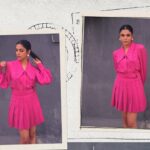 Shriya Pilgaonkar Instagram - Harajuku core ☂️ Styled by: @yuktisodha Photographs: @mourya Hair & Make up: @makeupwali Outfit: @studiomoonray Jewelery: @ishhaara Boots: @londonrag_in #barbiecore