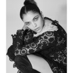 Shriya Pilgaonkar Instagram - Reimagined S H E E R LOVE : A series Styled by: @yuktisodha Photographs by: @trishasarang Hair & Make up by: @bymaniasha at @fazemanagement Wearing: @hm Jewellery: @timelessjewelsby_s & @e3kjewelry at @ascend.rohank Boots: @londonrag_in #Sheer #YuktiXShriya #portraits #editorial #Crochet #bw