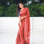 Shruthi Raj Instagram - 𝐒𝐀𝐑𝐄𝐄 @avadata.studio ❤️❤️❤️