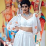 Shruthi Rajanikanth Instagram - Onam vibes 😍🥰🌻🧿 📸 @picstory_josecharles Mua @makeupartist_preetkaur Costume @rohinis.designs Ornaments @parakkat_jewels FTV Salon MG Road Kochi