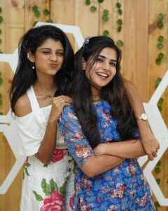 Shruthi Rajanikanth Instagram - You are a sweetheart ❤️remain the same even in heights 💗 @__ammuushh__