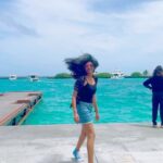 Shruthi Rajanikanth Instagram – Travel and fun tym it is 😍🦋🦋🦋🦋🦋🦋🦋🦋🦋🦋🦋flying 🦋 

#maldives #karthikalyaniteaserlaunch #oneyearofvidyaportal #karthikalyanipromotions Maafushi