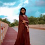 Shruthi Rajanikanth Instagram - Perfect weather 🍁🍂 costume @mihaara 📸 @nomadic_frames Kakkanad, India
