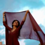Shruthi Rajanikanth Instagram - Perfect weather 🍁🍂 costume @mihaara 📸 @nomadic_frames Kakkanad, India