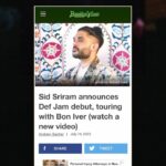Sid Sriram Instagram - I’ve had these songs on my laptop/phone for months now, releasing them out into the world has been a pretty surreal experience. “The Hard Way” has been a favourite of mine and everyone who’s been involved in making this music (or been around while we made the music). Love seeing it out in the universe getting love. Shout out these @spotify, @applemusic, @amazonmusic and @vevo playlists, @nytimes , @kcrwmusic , @brooklynvegan , and everyone who’s been jamming to the song, keep streaming the music and spreading the word. “SIDHARTH” Album out on 8/25! @mikehamiltonjr , @defjam , @umusic, @islandrecordsuk , @nickdierl , and everyone involved in making/releasing the music. All love, no hate