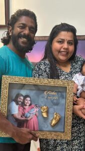 Sneha Sreekumar Instagram - Baby Kedar 
@sreekumarsneha 
@s.psreekumar

.
.
.
#celebrity #parentslove #lastingmemories #3dbabycastings #soulcochin#3dcastingkeral#bestcastingservice#viralreel#soulcochin#babycasting