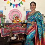 Sonali Kulkarni Instagram - देखोनि चिंता हरे.. 🙏🙏🌸 #ganpatibappamorya Home