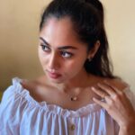 Sreethu Krishnan Instagram - Neckpiece and earring @tanvy_collections ✨ #sreethukrishnan