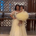 Sridevi Ashok Instagram - ShowStopper At the @ikfw_official event wearing Mom and Daughter combo dress from @vika.label . @sitara_chintala looked so graceful in this dress .. #fashionblogger #fashionweek #styleblogger #showstopper #kidsfashion #fashionphotography #srideviashok The Westin Chennai Velachery