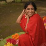 Srinda Instagram - @parvathy.prasad_ 📸 💄 @zara___makeover #onamcolors