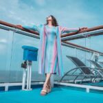 Surabhi Lakshmi Instagram - Royal caribbean ⚓️spectrum of the seas🛳️🧿 Styling 💜 @rashmimuraleedharan 👗@western_lady_ 📸 @irshad_kuniyil #crues #royalcaribbeancruise Thailand