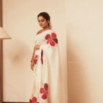 Surabhi Lakshmi Instagram - While the mind roams and the flowers bloom.. Photography : @arun_payyadimeethal Styling : @arjun_vasudevs Wardrobe : @roukabysreejithjeevan Jewellery: @amayathejewel HMUA : @makeup_by_rajisha Fortune Select Trinity