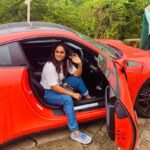 Surabhi Lakshmi Instagram - Get in the cars 🚘 #porsche911 #porsche #porschecentrekochi #porscheclub #dreem #porschelife #porschemoment Wayanad,Kerala