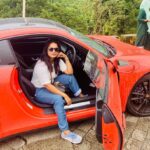 Surabhi Lakshmi Instagram - Get in the cars 🚘 #porsche911 #porsche #porschecentrekochi #porscheclub #dreem #porschelife #porschemoment Wayanad,Kerala