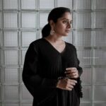 Surabhi Lakshmi Instagram - 🧿🖤🩶🖤 💄@amal_ajithkumar 📸@sameeh_photography 👗@berra_women ❤️ @aju_popz______ Kozhikode, Kerala, India